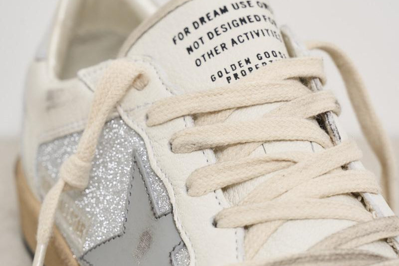 Sneakers donna Ball Star silver GWF00327 F00685610757 GOLDEN GOOSE 