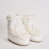 Stivale donna Low Faux Fur bianco 1409390 A002WHITE MOON BOOT 