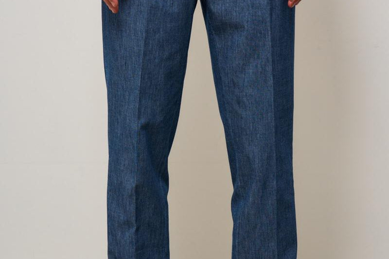 Pantalone uomo regular in denim blu BG02D 32515941 BRIGLIA 