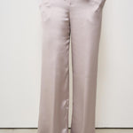 Pantaloni donna satinati rosa PT000008D 1985 HERNO 