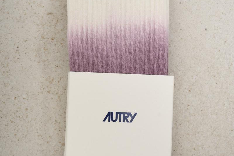 Calzini donna viola tie-dye SOPU E5TE AUTRY 