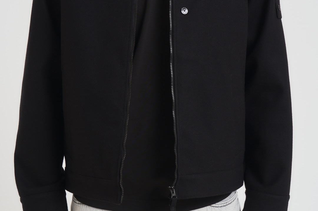 Giacca uomo in stile camicia nera 1200027 S0F18V0029 STONE ISLAND 