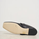 Ballerina donna Uma Eyelet nera con borchie RKLS08FL159 BLACK AEYDE 
