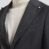 Abito uomo monopetto grigio 3684 545154 L.B.M. 