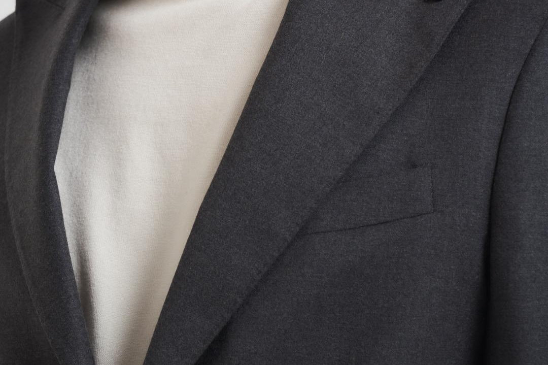 Abito uomo monopetto grigio 3684 545154 L.B.M. 