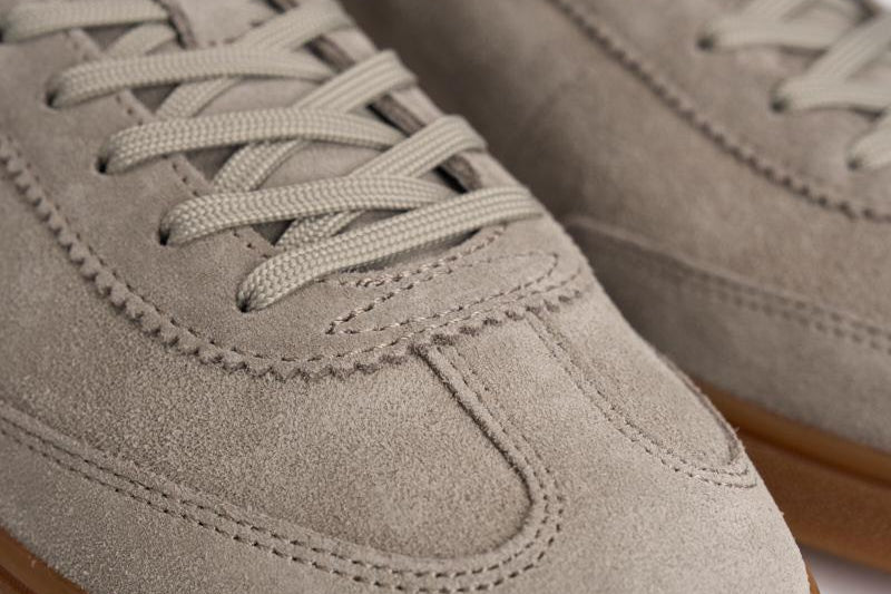 Sneakers uomo in suede grigie 809978008 002 RALPH LAUREN 