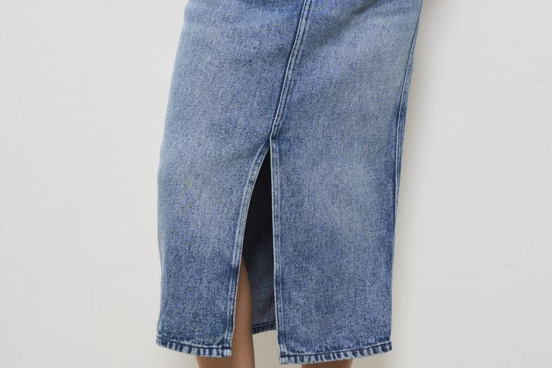 Gonna donna in denim midi Tilauria JU0045FB B1H07I30LU ISABEL MARANT 