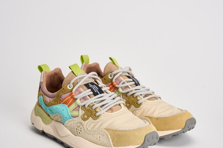 Sneakers donna Yamano 3 multicolor YAMANO3W 1E94MILK CREAM FLOWER MOUNTAIN 