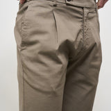 Pantalone uomo con pinces tortora XRETRO OL0629480 BERWICH 