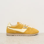Sneakers donna Windspin in suede ocra SLWU B03 AUTRY 
