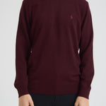 Maglia uomo girocollo bordeaux 710974148 008 RALPH LAUREN 