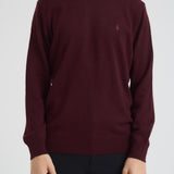 Maglia uomo girocollo bordeaux 710974148 008 RALPH LAUREN 