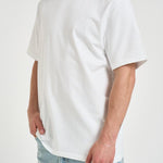 T-shirt uomo bianca con stampa nera 100T 100 ARTE ANTWERP 