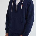 Felpa uomo blu con cappuccio 710813297 004 RALPH LAUREN 
