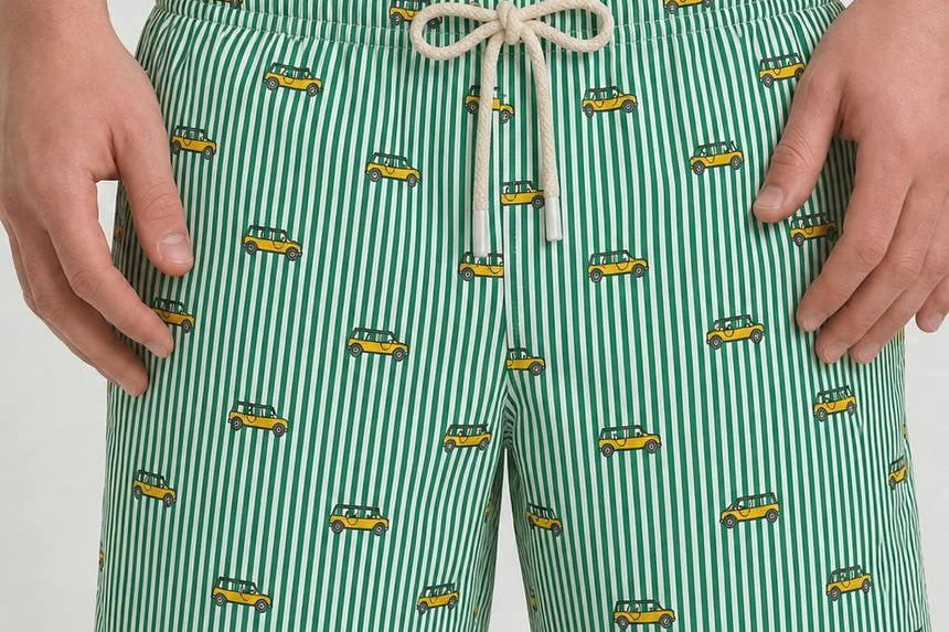 Costume uomo cars verde RIDESTRIPES 51 MC2 SAINT BARTH 