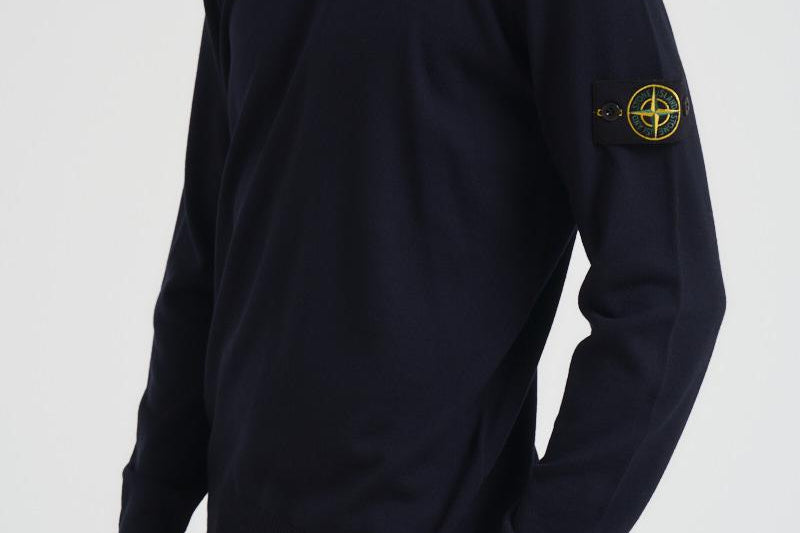 Maglia uomo girocollo blu 5100071 S00C4V0020 STONE ISLAND 