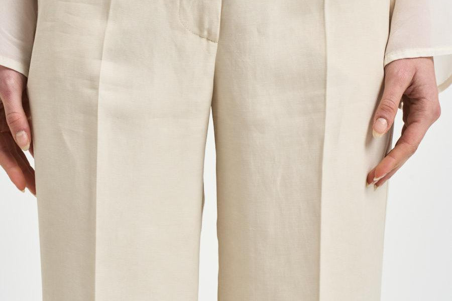 Pantalone donna Raisa panna D232214 RAISA26003 P.a.r.o.s.h. 