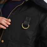 Giacca donna Catton Wax in cotone cerato verde LWX1333 BK71 BARBOUR 