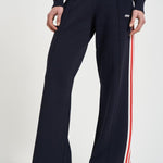 Pantalone donna in maglia blu PAPW 029B AUTRY 