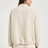 Giacca donna micropaillettes avorio GI000385D 12862S1200 HERNO 
