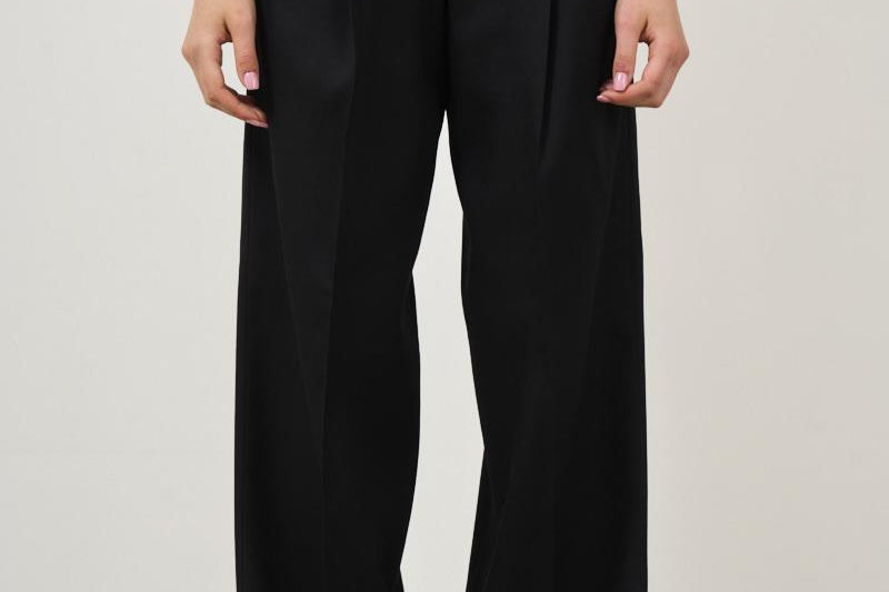 Pantalone donna in gabardine di lana GWP01203 P00154690100 GOLDEN GOOSE 