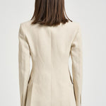 Giacca donna doppiopetto Raisa panna D420266 RAISA26003 P.a.r.o.s.h. 