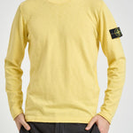 Maglia uomo girocollo gialla 5100052 S00B0V0031 STONE ISLAND 