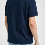 T-shirt uomo girocollo blu TH2827 166 LACOSTE 