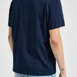 T-shirt uomo girocollo blu TH2827 166 LACOSTE 