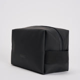 Borsa da toilette Wash Bag Small impermeabile nera 15580 01 RAINS 