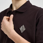 Polo uomo a manica corta marrone PH0034 3LA LACOSTE 