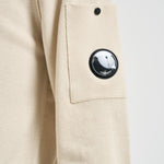 Maglia uomo girocollo sabbia KN105A 114 C.P. COMPANY 