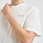 T-shirt uomo girocollo bianca GMP01220 P00238010363 GOLDEN GOOSE 