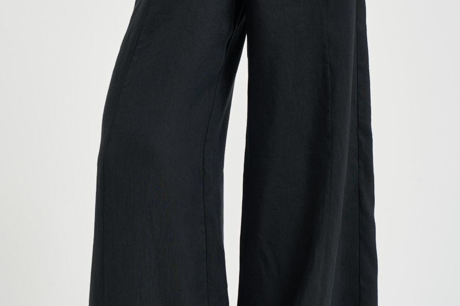 Pantalone donna palazzo blu notte 14817 8001 FORTE FORTE 