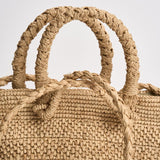 Borsa donna Arona in rafia beige ARONA TEA IBELIV 