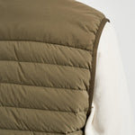 Gilet uomo con zip verde oliva G100007 S0183V005G STONE ISLAND 