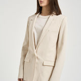 Blazer donna monopetto avorio VE0645FA D1F02I23EC ISABEL MARANT 
