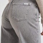 Jeans donna a palazzo in denim grigio 7UG20C66 U71BG 7 for all Mankind 