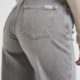 Jeans donna a palazzo in denim grigio 7UG20C66 U71BG 7 for all Mankind 