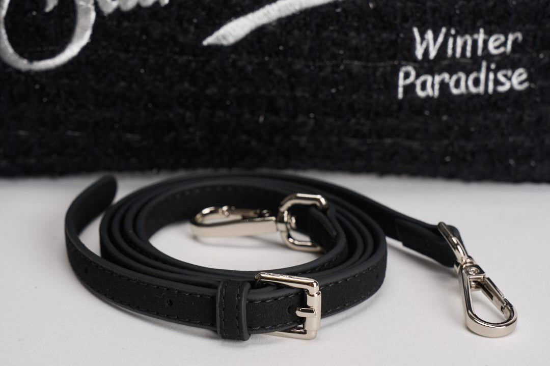 Pochette donna Parisienne Tweed nero PARISIENNE TWEED00 MC2 SAINT BARTH 