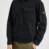 Camicia uomo 'old' effect nera 1200008 S00WNV0129 STONE ISLAND 