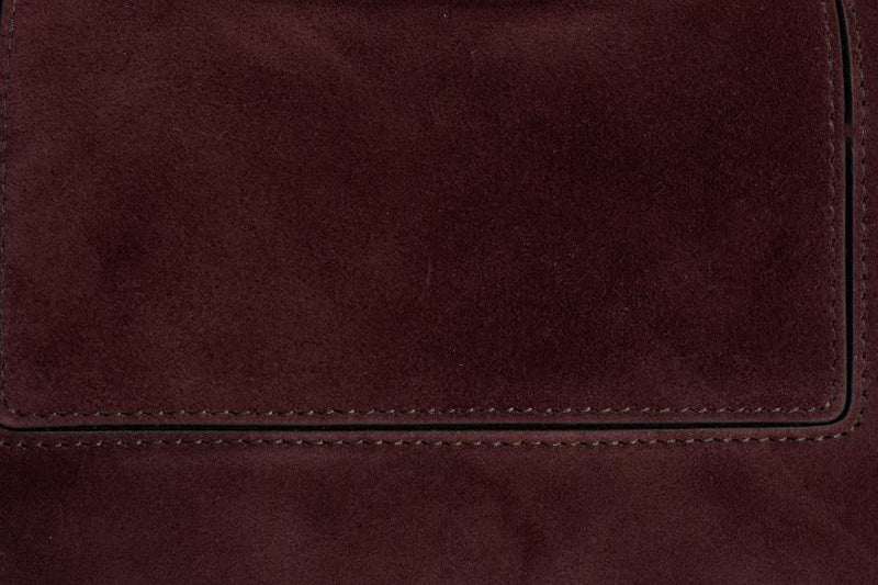 Borsa donna "Penelope" Slouch in suede bordeaux 000148 ACAISUEDE WANDLER 