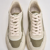 Sneakers uomo Wildpace in suede beige e verde LDLM CO03 AUTRY 