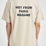 T-shirt uomo girocollo beige TS203 CO002MT DROLE DE MONSIEUR 