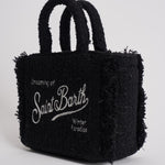Borsa donna Vanity Tweed mini in lana nero VANITYMNTWEED 00 MC2 SAINT BARTH 