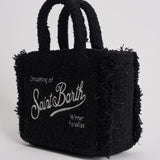 Borsa donna Vanity Tweed mini in lana nero VANITYMNTWEED 00 MC2 SAINT BARTH 