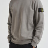 Felpa uomo girocollo grigio chiaro 6100028 S0A20V006B STONE ISLAND 
