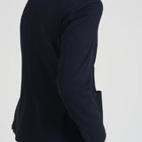 Giacca uomo doppiopetto blu notte 2845 557171 L.B.M. 