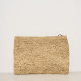Pochette donna Ampy in rafia chiara AMPY TEA IBELIV 