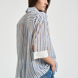 Camicia donna Gracia a righe Y6SK54 RG104 SEMICOUTURE 